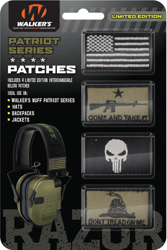Walkers Patriot Patch Kit for Tactical Gear and Apparel