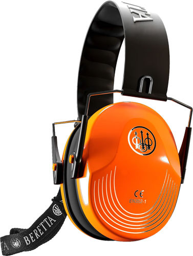 Beretta Safety Pro Ear Muffs - Orange Noise-Reducing Hearing Protection