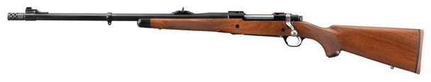 Ruger M77 Hawkeye African Bolt-Action Sporting Rifle in 375 Ruger with Walnut Stock and Ebony Forend Cap
