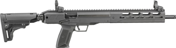 Ruger LC Carbine 5.7x28 Semi-Automatic Modern Sporting Rifle with Adjustable Sights and 20-Round Magazine