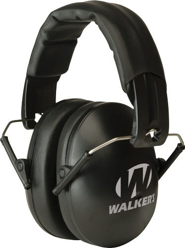 Walkers GWP-YWFM2 Black Noise-Reducing Ear Muffs for Small Heads, 27dB NRR, Ultra-Light and Compact Design