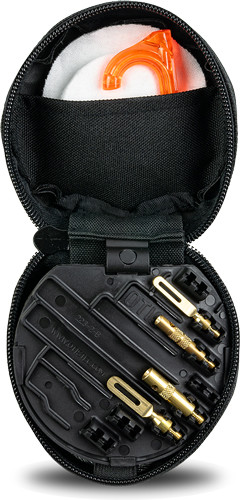 Otis Universal Rifle Cleaning Kit FG210 - Nylon Box with 30" Flex Cable and Slotted Tips