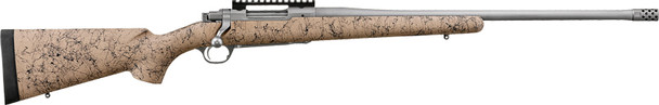 Ruger Hawkeye FTW Hunter 308 Winchester Bolt-Action Sporting Rifle with Stainless Finish and Synthetic Multi-Color Stock