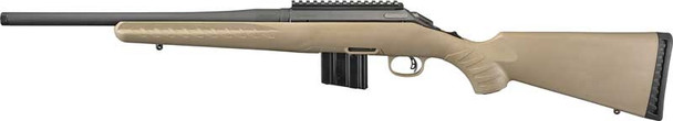 Ruger American Ranch FDE Bolt-Action Sporting Rifle in 350 Legend with Adjustable Trigger and Threaded Barrel