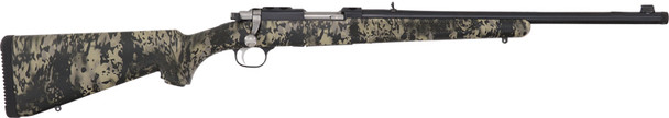 Ruger 77/357 Sporting Rifle with Synthetic Camo Stock and Rotary Magazine