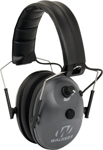 Walkers GWPWLK1MEM Electronic Ear Muffs with Volume Control, Black