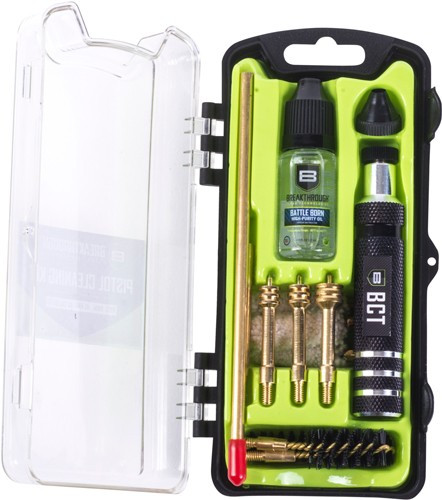 Breakthrough Clean BT-CCC-P Universal Handgun Cleaning Kit with Detachable Aluminum Handle