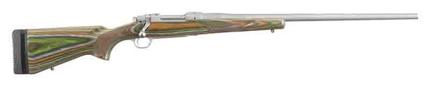 Ruger M77 Hawkeye Predator Bolt Action Rifle in 6.5 Creedmoor with Stainless Steel Barrel and Laminate Stock