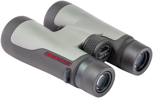 Winchester Optics Supreme 10x50 Roof Prism Binoculars with Rubber Armor and Accessories