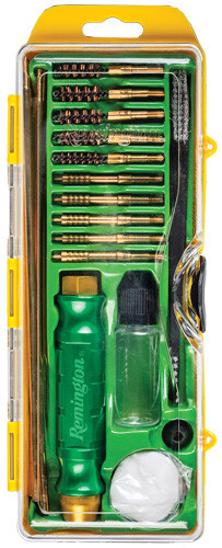 Remington RURCK Universal Rifle Cleaning Kit with Plastic Clam-Pack Storage