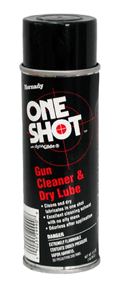 Hornady One Shot Dry Lube Aerosol – Fast-acting Micro Cleaning and Lubrication Solution