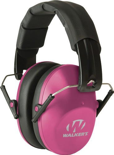 Walkers GWP-FPM1-PNK Pink Ladies Noise-Reducing Ear Muffs with Padded Headband