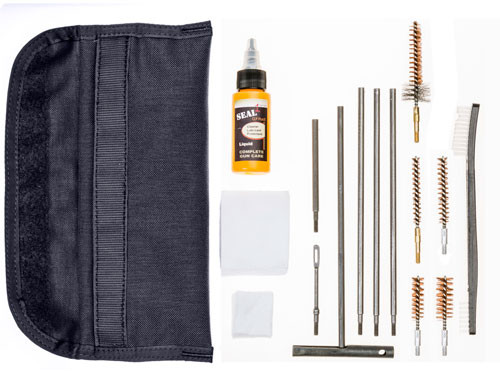 Tac Shield 03960U 16-Piece Gun Cleaning Kit with MOLLE Attachment Strap