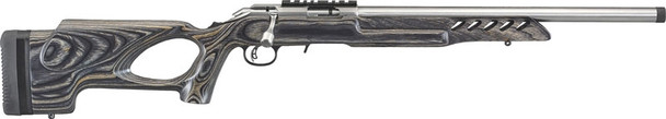 Ruger American 22LR Target Bolt-Action Rifle with Stainless Steel Barrel and Black Laminate Stock