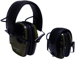 Howard Leight Impact R-01526 Electronic Ear Protection with Low Profile Design and Noise Reduction