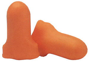 Howard Leight SuperLeight Uncorded Foam Earplugs with NRR 33 - Orange/Black, 5-Pair Pack