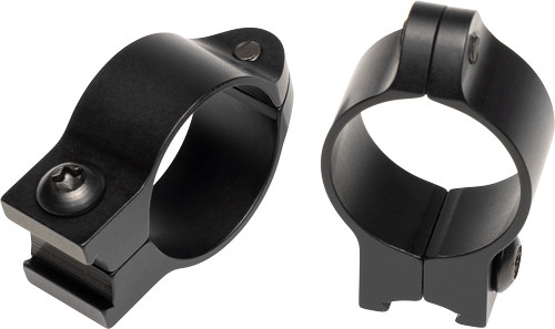Winchester Rings for Ranger - Weaver Style, Black Matte Finish, Alloy Material, 1-Inch Tube