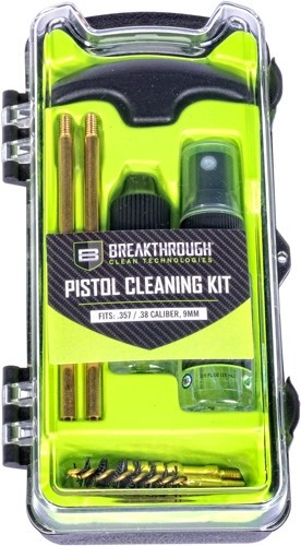 Breakthrough Clean BT-ECC-9 Pistol Cleaning Kit for 9mm, .38, and .357 Handguns