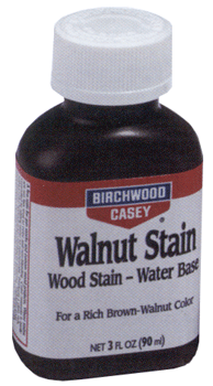 Birchwood Casey B/C Walnut Wood Stain 3 oz. - Rich Brown Finish for Woodcraft and Restoration