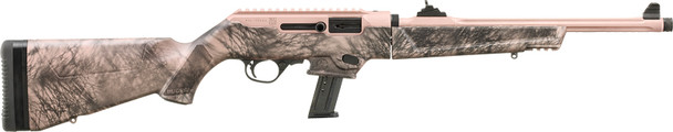 Ruger PC Carbine Rose Gold 9mm Semi-Automatic Rifle with Interchangeable Magazine Wells