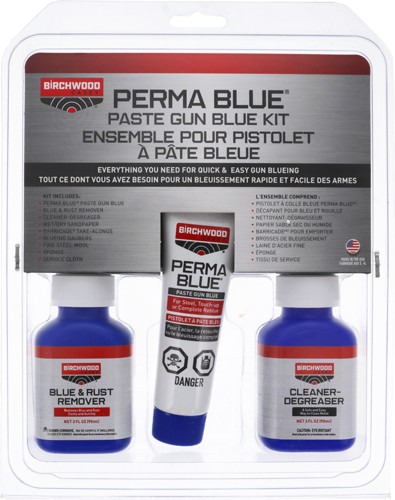 Birchwood Casey Perma Blue Paste Gun Blue Kit for Firearms Restoration and Touch-Up