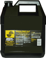 Break Free CLP Gallon Can - Heavy Duty Bore Cleaning Solvent, Lubricant, Rust Preventative for Metal Maintenance