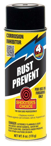 Shooters Choice RP006 Rust Preventive Aerosol Spray - 6 oz. Protects Against Rust, Corrosion, and Salt Air