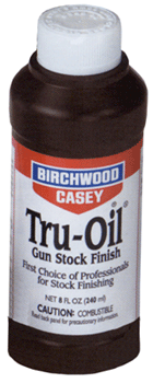 Birchwood Casey B/C Tru-Oil Stock Finish 8 oz. - Professional-Grade Gun Stock Refinishing Oil