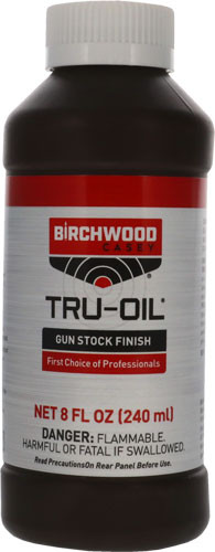 Birchwood Casey B/C Tru-Oil Stock Finish 8 oz. - Professional-Grade Gun Stock Refinishing Oil