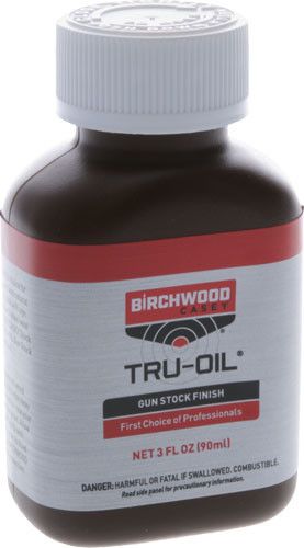 Birchwood Casey B/C Tru-Oil Stock Finish 3 oz. – Professional-Grade Wood Refinishing Oil