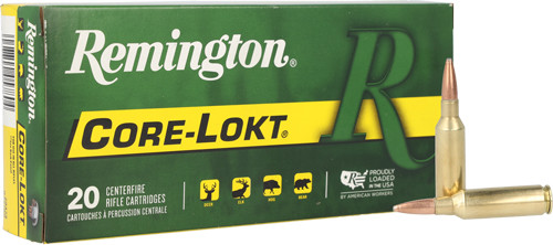 Remington 7mm Rem Sau 150 Grain Jacketed Soft Point Ammunition - Reloadable