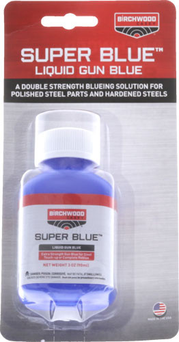 Birchwood Casey B/C Super Blue Liquid Gun Blue - Double Strength Blueing Solution for Steel & Nickel Alloys