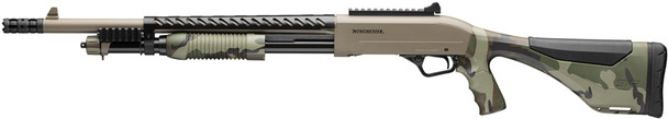 Winchester SXP Defender 12 Gauge Pump Shotgun with Camouflage Synthetic Stock