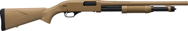 Winchester SXP Defender 12 Gauge Pump Action Shotgun with Flat Dark Earth Synthetic Stock