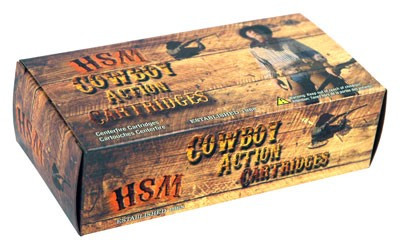 HSM Ammo Cowboy 30-30 Winchester 165 Grain Lead Round Nose Flat Point Ammunition