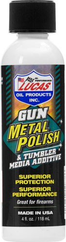 Lucas Oil 4 oz Gun Metal Polish - Safe for All Metals, Easy-Clean & Protect
