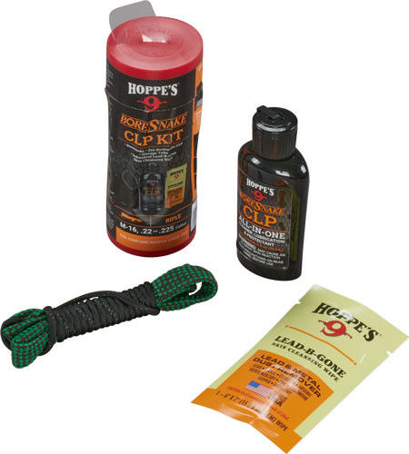Hoppes Boresnake Cleaning Kit for .22/.223 Caliber Rifles