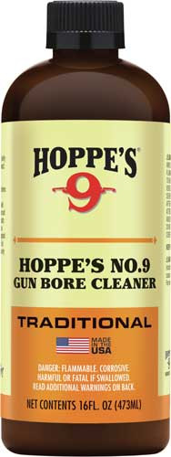 Hoppes #9 Gun Bore Cleaner - 16 oz | Effective Rifle and Handgun Barrel Cleaning Solution