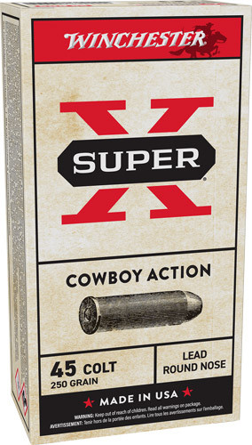 Winchester Ammunition USA .44 S&W Special 240 Grain Lead Bullet, 750 FPS, 4-Inch Vented Barrel, Reloadable, 50 Rounds