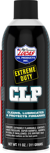 Lucas Oil 11 oz Extreme Duty Gun Cleaner and Protectant - Penetrates Rust and Aids in Cleaning