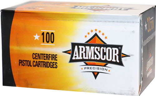 ARMSCOR 22 TCM 40 Grain Jacketed Hollow Point Ammunition