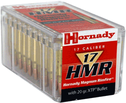 Hornady 17 HMR 20 Grain XTP Varmint Express Ammunition - 50 Rounds