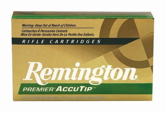 Remington Premier .222 Remington Ammo 50 Grain Polymer Tipped Boat Tail - 20 Rounds
