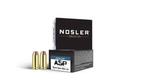 Nosler Bullets 51400 10mm Automatic 180-Grain Jacketed Hollow Point Ammunition