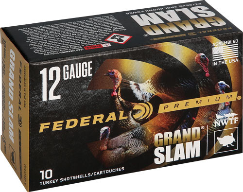 Federal Grand Slam 12 Gauge Shotshells, #5 Lead Shot, 1.5 oz, 1200 FPS