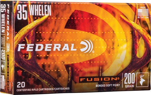 Federal Fusion 35 Whelan 200-Grain Soft Point Ammo - Reloadable Centerfire Rifle Cartridges