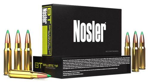 Nosler Bullets N40072 .30-06 Springfield 180 Grain Ballistic Tip Hunting Ammo