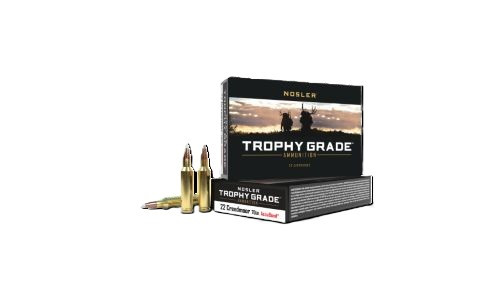 Nosler Trophy Grade 22 Creedmoor Polymer Tipped Bullets - Part Number 60152