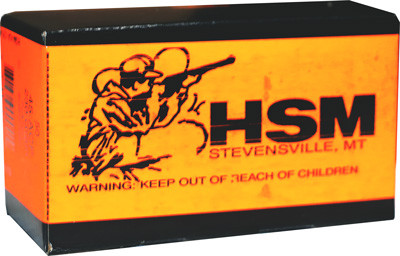 HSM Ammo Subsonic .45 ACP 230 Grain Lead Plated Round Nose - 50 Rounds