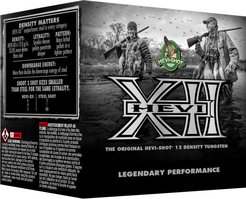 Hevi-Shot XII-12 Density 12 Gauge Non-Toxic Shotshells - 25 Rounds per Box